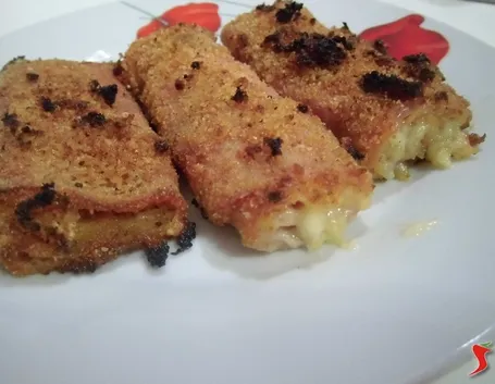 Involtini di prosciutto cotto