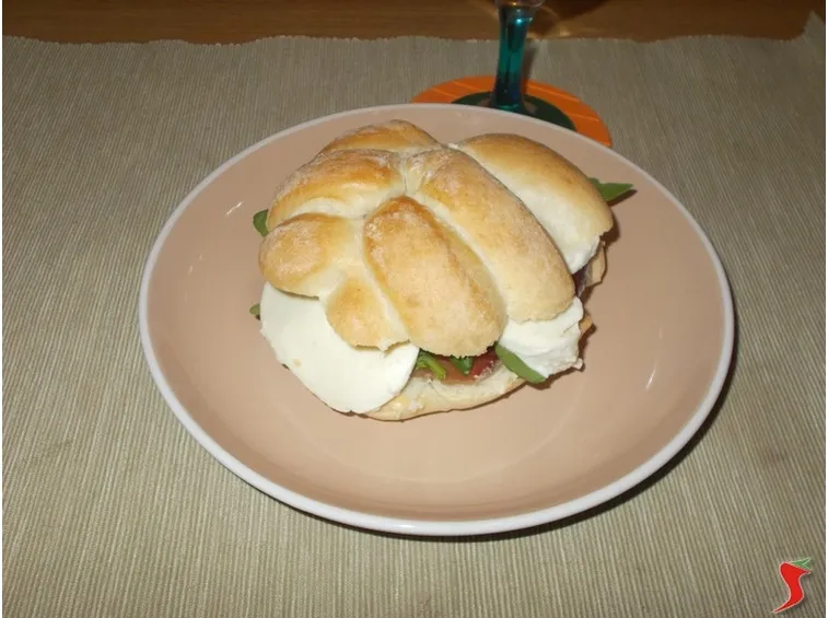 Il panino con la bresaola