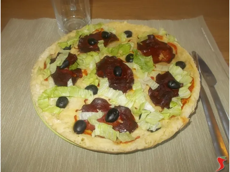 La torta salata alla bresaola