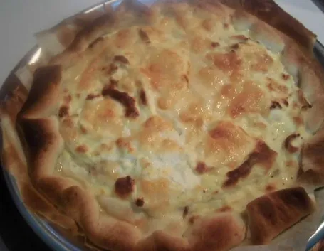 Torta salata ricotta e salame