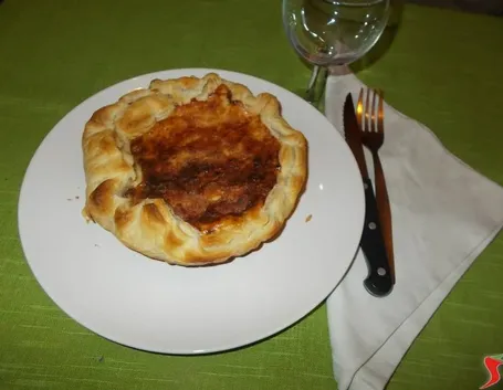 La torta salata di porri