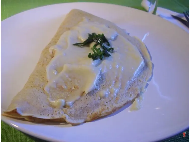 crepe salmone
