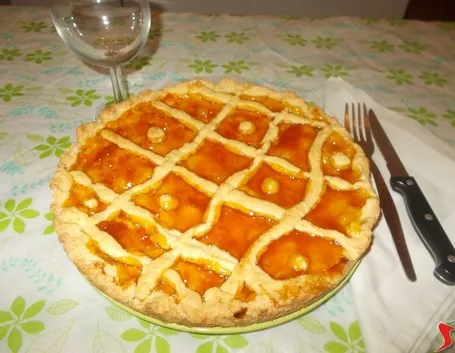 La crostata di albicocche