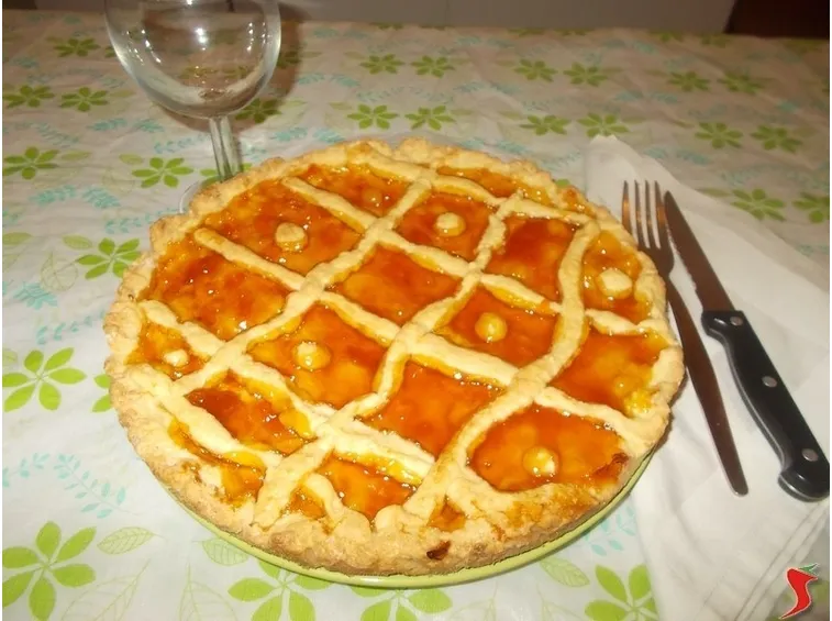 La crostata di albicocche