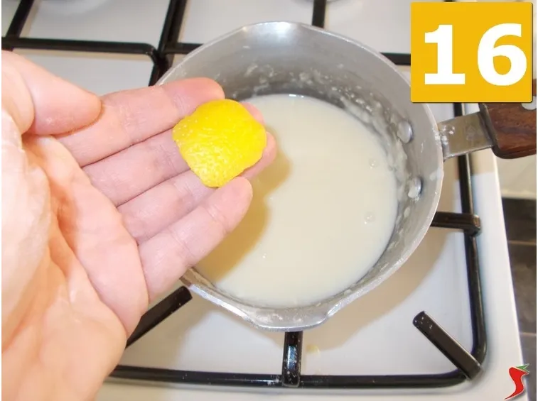 Proseguite con la crema
