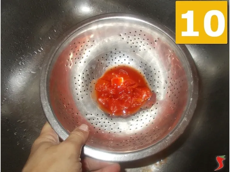 La polpa di pomodoro