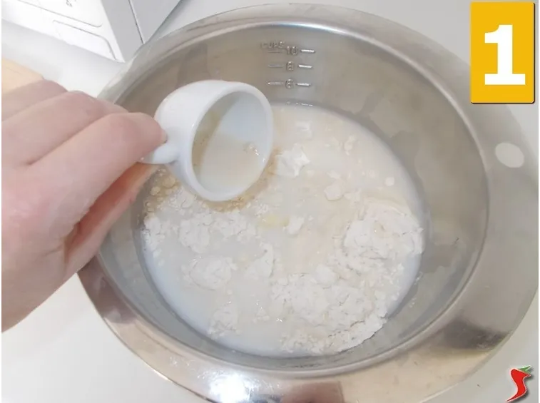 Preparate l'impasto