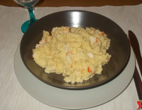 Cous cous con gamberi