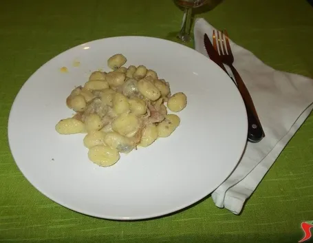 Gli gnocchi al gorgonzola