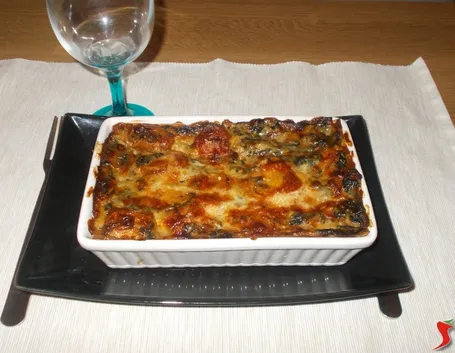 Lasagna con funghi