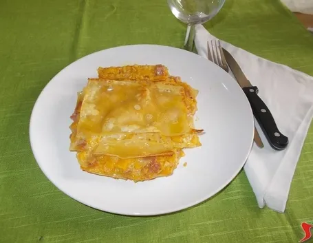 La lasagna alla zucca
