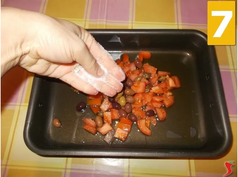 Continuate con il condimento