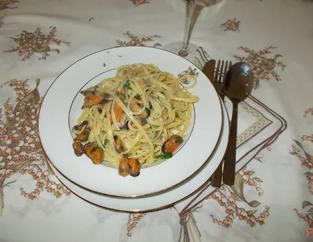 Linguine con le cozze