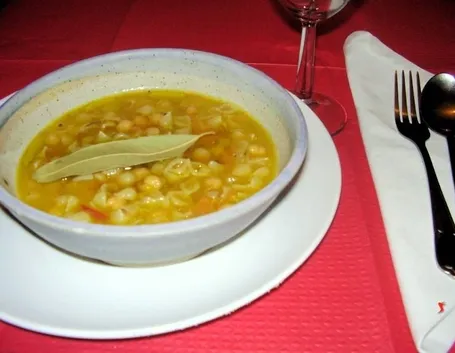 minestra di ceci