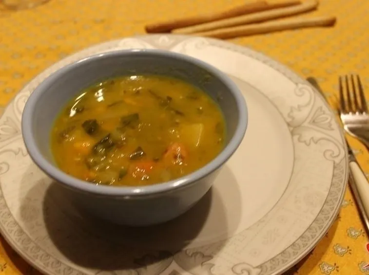 Minestrone surgelato col bimby