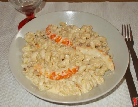 pasta e gamberi