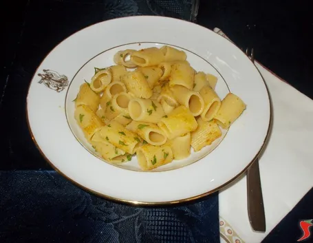 La pasta con la bottarga