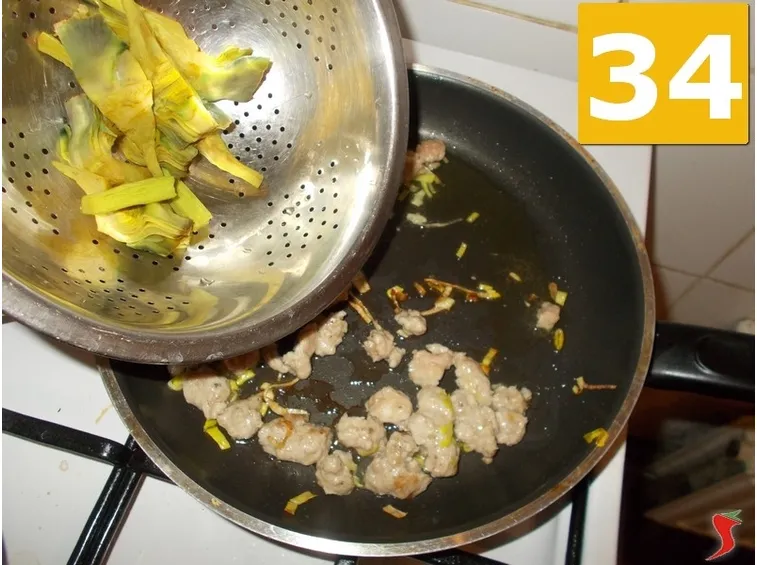 Pasta carciofi