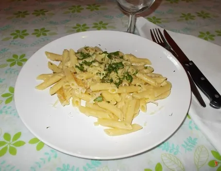 Le pennette al gorgonzola