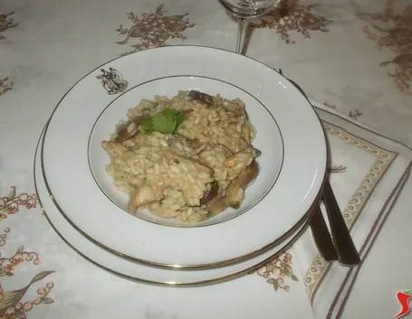 Il risotto con i porcini