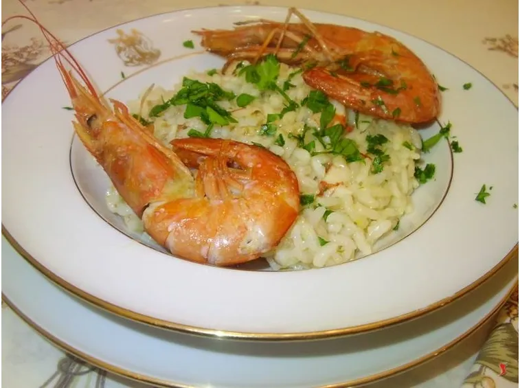 risotto gamberi
