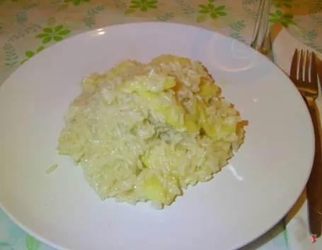 risotto alle mele