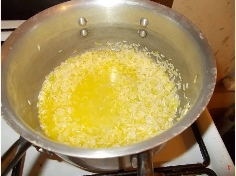 Cuocere il risotto
