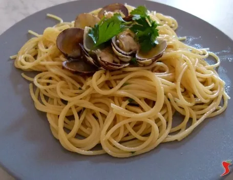 spaghetti con le vongole