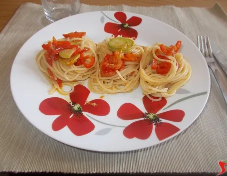 Spaghetti verdure