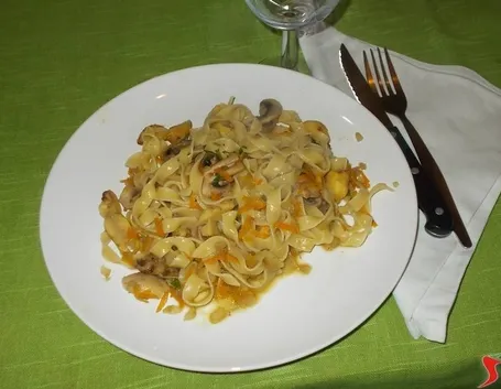 Le tagliatelle alle castagne