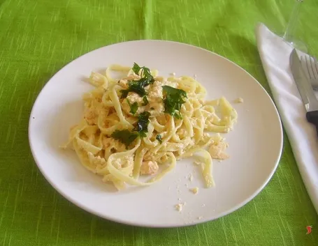 tagliatelle salmone