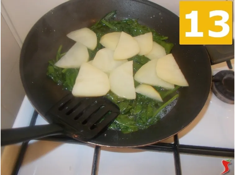 Continuate la ricetta
