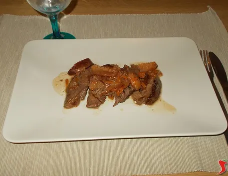 Arrosto con prugne