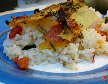 teglia riso patate e cozze