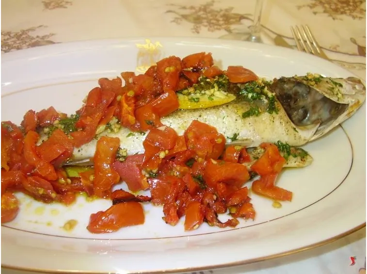 branzino al acqua pazza
