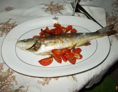 Il branzino ai pomodorini