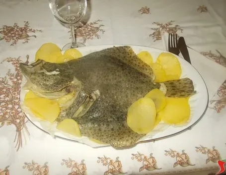 Il rombo con le patate