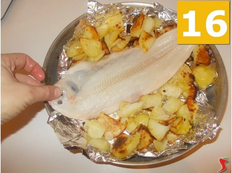 Proseguite con il pesce