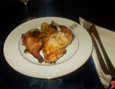 Il coniglio al forno