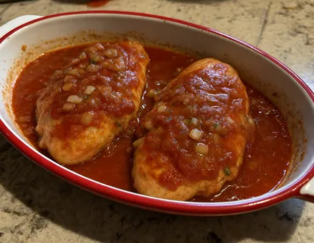 Petto di pollo alla pizzaiola