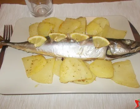 Sgombro al forno con patate