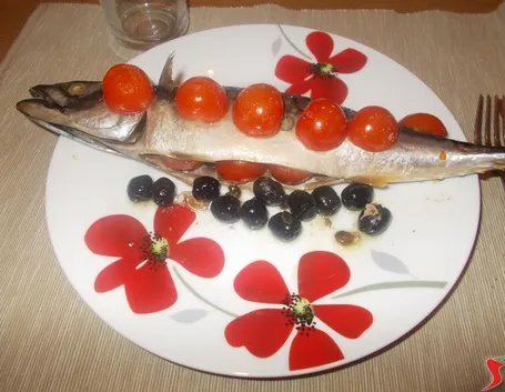 Sgombro al forno
