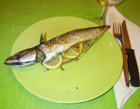 Lo sgombro al forno