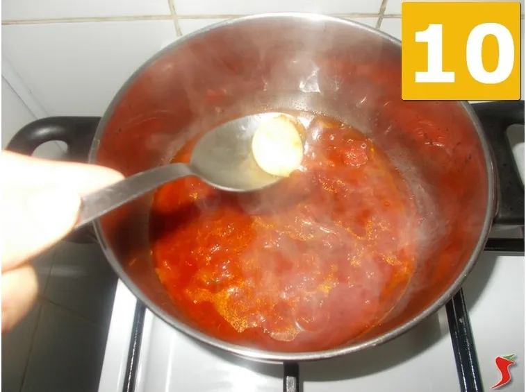 Continuate con la ricetta