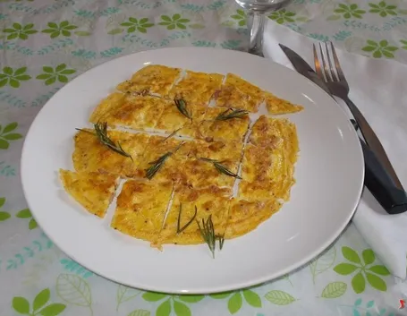 La frittata di pancetta