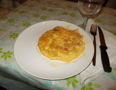 La frittata di prosciutto crudo