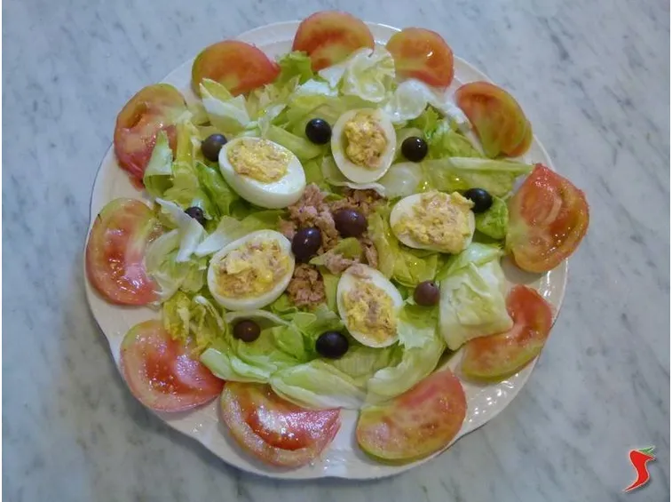 uova sode ripiene