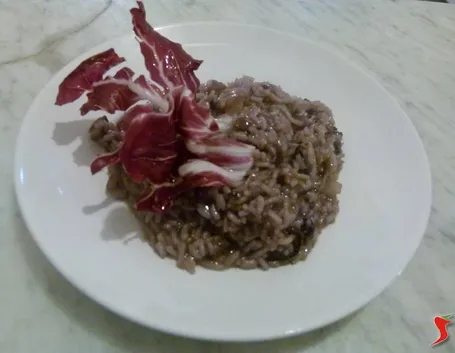 Risotto con il radicchio