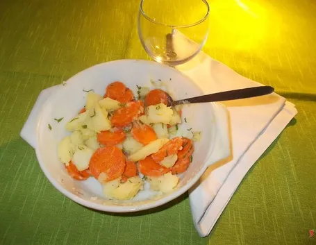 La carote con le patate