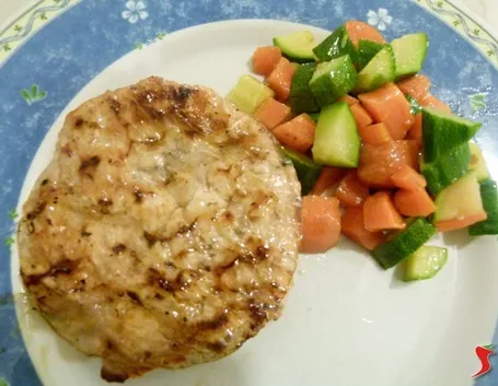carote e zucchine come contorno